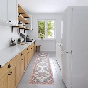 2.5x10 Washable Area Rug Patented Non-Slip Carpet, Low Pile, Child & Pet Friendly, High-Grip Rug Pad Included Ideal for Entryway, Living Room & Bedroom (Imperial Blossom) 2.5x10 Washable Area Rug Patented Non-Slip Carpet, Low Pile, Child & Pet Friendly, High-Grip Rug Pad Included Ideal for Entryway, Living Room & Bedroom (Imperial Blossom)