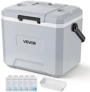 Portable Cooler, Lightweight Rigid Material Insulated Portable Cooler, Suitable for Family Picnics and Long Trips Portable Cooler, Lightweight Rigid Material Insulated Portable Cooler, Suitable for Family Picnics and Long Trips