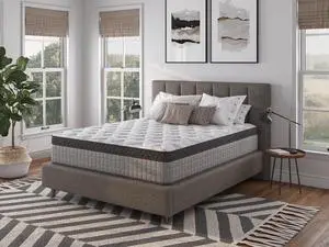 Assembled in USA 12" Queen Diamond Innerspring Hybrid and Cooling Gel Memory Foam Mattress, Pressure Relief, and Motion Isolation, CertiPUR-US and Oeko TEX Certified. Assembled in USA 12" Queen Diamond Innerspring Hybrid and Cooling Gel Memory Foam Mattress, Pressure Relief, and Motion Isolation, CertiPUR-US and Oeko TEX Certified.