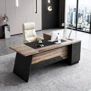 78.74 Inch L Shaped Office Desk with Drawers & Built-in Power Access, Large Executive Workstation with Storage Cabinet, Modern Wooden Desk for Business or Home Office (Mahogany, Left) 78.74 Inch L Shaped Office Desk with Drawers & Built-in Power Access, Large Executive Workstation with Storage Cabinet, Modern Wooden Desk for Business or Home Office (Mahogany, Left)