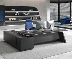 87" Executive Office Desk with Power Outlets & USB Ports, L-Shaped Executive Computer Desk with Drawers, Enclosed Cabinet, Ventilated CPU Compartment (Right Return, 87" L x 63" W x 30" H) 87" Executive Office Desk with Power Outlets & USB Ports, L-Shaped Executive Computer Desk with Drawers, Enclosed Cabinet, Ventilated CPU Compartment (Right Return, 87" L x 63" W x 30" H)