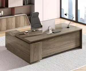 63" Executive Office Desk with Power Outlets & USB Ports, Reversible L-Shaped Computer Desk Corner Desk with Storage Drawers & Open Shelving - Home Office Desk (Black Walnut) 63" Executive Office Desk with Power Outlets & USB Ports, Reversible L-Shaped Computer Desk Corner Desk with Storage Drawers & Open Shelving - Home Office Desk (Black Walnut)