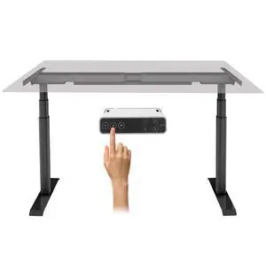 E6 Pro Oval Dual Motor 3 Stages Standing Desk Oval Leg Height Adjustable Electric Stand Up Desk Frame Only (Black) E6 Pro Oval Dual Motor 3 Stages Standing Desk Oval Leg Height Adjustable Electric Stand Up Desk Frame Only (Black)