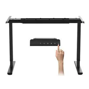 E3 Dual Motor 2 Stages Standing Desk Height Adjustable Electric Stand Up Desk Frame Only (Black) E3 Dual Motor 2 Stages Standing Desk Height Adjustable Electric Stand Up Desk Frame Only (Black)
