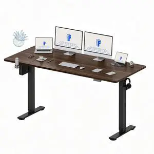 79x32 Inch Electric Large Standing Desk for Home & Office, Spacious Splice Board Desk with Cable Management & Organizer, Cup Holder & Hook, Black Walnut 79x32 Inch Electric Large Standing Desk for Home & Office, Spacious Splice Board Desk with Cable Management & Organizer, Cup Holder & Hook, Black Walnut