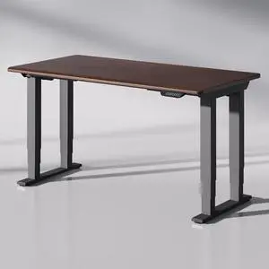 E6Q 4-Leg Dual Motor Standing Desk, 63"x30" Solid Rubberwood Electric Height Adjustable Desk, Rock-Solid Stability, Heavy-Duty 540lb Capacity for Professional Workstations, Walnut E6Q 4-Leg Dual Motor Standing Desk, 63"x30" Solid Rubberwood Electric Height Adjustable Desk, Rock-Solid Stability, Heavy-Duty 540lb Capacity for Professional Workstations, Walnut