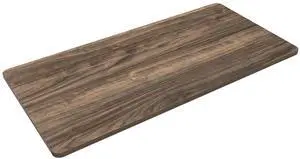 Whole Piece 48"x24" Desktop 1" Thickness Height Adjustable Desk Rectangular Tabletop Black Walnut Board (48INCH Black Walnut) Whole Piece 48"x24" Desktop 1" Thickness Height Adjustable Desk Rectangular Tabletop Black Walnut Board (48INCH Black Walnut)