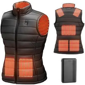 Heated Vest,for Outdoor Hiking Camping Fishing Skiing Heated Vest,for Outdoor Hiking Camping Fishing Skiing