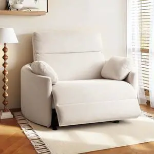 Mochi Pro 54" Zero Wall Power Recliner for Big and Tall, Oversized Electric Recliner Chair with Anti-Pinch Design, USB & Type-C Ports, Wide Sofa for Living Room Bedroom, Chenille Beige Mochi Pro 54" Zero Wall Power Recliner for Big and Tall, Oversized Electric Recliner Chair with Anti-Pinch Design, USB & Type-C Ports, Wide Sofa for Living Room Bedroom, Chenille Beige