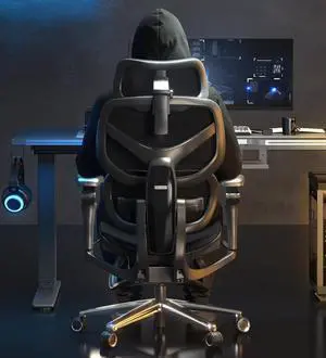 Sentinel-Pro Ergonomic Gaming Chair with Dual-Wing, Adaptive Lumbar 7D Armrests 4-Position Recline up to 145° Height-Adjustable Backrest Premium Mesh Computer Office Chair for Home & Office Sentinel-Pro Ergonomic Gaming Chair with Dual-Wing, Adaptive Lumbar 7D Armrests 4-Position Recline up to 145° Height-Adjustable Backrest Premium Mesh Computer Office Chair for Home & Office