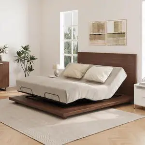 Adjustable Bed Frame Base King Size, Zero Clearance, Independent Head & Foot Incline, Zero Gravity, Wireless Remote, 12 Legs, Easy Assemble, 5-Year Warranty, 750 lbs. Adjustable Bed Frame Base King Size, Zero Clearance, Independent Head & Foot Incline, Zero Gravity, Wireless Remote, 12 Legs, Easy Assemble, 5-Year Warranty, 750 lbs.