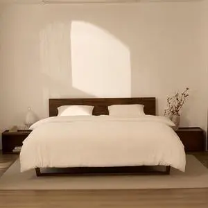 Hako G3 Solid Acacia Wood Platform Bed Frame Queen with Storage Headboard, Tool-Free Fast Assembly,1500 lbs,Premium Sherwin-Williams Finish, SGS Certified, 10-Year WarrantyWalnut Brown Hako G3 Solid Acacia Wood Platform Bed Frame Queen with Storage Headboard, Tool-Free Fast Assembly,1500 lbs,Premium Sherwin-Williams Finish, SGS Certified, 10-Year WarrantyWalnut Brown
