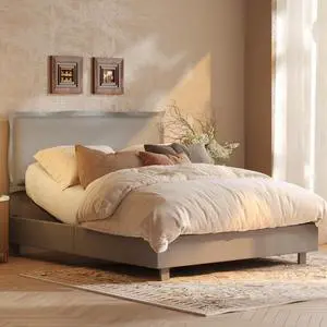 All-in-One Adjustable Bed Frame with Upholstered Flange Edge Headboard, QueenMinimalist Design Synchronized Head & Foot Lift for Relaxation600 lbs5Y Motor&10Y Frame Warranty,Light Grey All-in-One Adjustable Bed Frame with Upholstered Flange Edge Headboard, QueenMinimalist Design Synchronized Head & Foot Lift for Relaxation600 lbs5Y Motor&10Y Frame Warranty,Light Grey