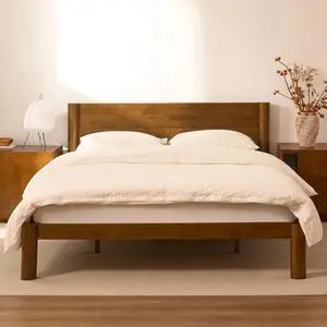 Hako G2 Japanese Joinery Bed Frame King, Solid Rubberwood King Bed with Storage Headboard, IAS&SGS Certified, Japandi Minimalist, No Tools Assembly, 1500lb Capacity, 10-Year Warranty Hako G2 Japanese Joinery Bed Frame King, Solid Rubberwood King Bed with Storage Headboard, IAS&SGS Certified, Japandi Minimalist, No Tools Assembly, 1500lb Capacity, 10-Year Warranty