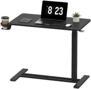 Adjustable C Table with Wheels, Mobile Snack Side End Table Sofa Couch Bedside Table Laptop Rolling Cart TV Tray Night Stand Small Space Side Table,(31.5" W x 17.7" D,Black) Adjustable C Table with Wheels, Mobile Snack Side End Table Sofa Couch Bedside Table Laptop Rolling Cart TV Tray Night Stand Small Space Side Table,(31.5" W x 17.7" D,Black)