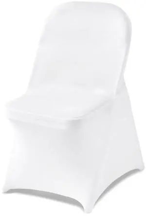 Chair Covers, Polyester Spandex Chair Cover, Stretch Slipcovers for Wedding Party Dining Banquet Flat-Front Chair Covers (White-c, 150PCS) Chair Covers, Polyester Spandex Chair Cover, Stretch Slipcovers for Wedding Party Dining Banquet Flat-Front Chair Covers (White-c, 150PCS)