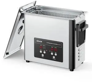 6L Ultrasonic Cleaner, Professional Ultrasonic Cleaner Machine with Cleaning Basket & Digital Display, 120W Stainless Steel 40kHz Cleaning Machine for Watches, Razors, Jewelry, Coins and More 6L Ultrasonic Cleaner, Professional Ultrasonic Cleaner Machine with Cleaning Basket & Digital Display, 120W Stainless Steel 40kHz Cleaning Machine for Watches, Razors, Jewelry, Coins and More