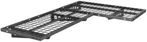 2 Pack 2x4ft Corner Wall Shelving Garage Storage Rack, 24x48 inch Floating Shelves, 660lbs Total Weight Capacity, Black, Pro Series 2 Pack 2x4ft Corner Wall Shelving Garage Storage Rack, 24x48 inch Floating Shelves, 660lbs Total Weight Capacity, Black, Pro Series