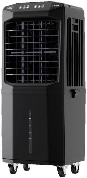 Cooler Fan, 90° Auto Swing Air Cooling Fan, 7 Gal Water Tank for 30H Cooling, 3 Modes & 3 Speeds,12H Timer Cooler Fan, 90° Auto Swing Air Cooling Fan, 7 Gal Water Tank for 30H Cooling, 3 Modes & 3 Speeds,12H Timer