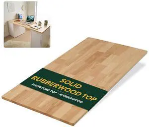71"x30" Solid Rubberwood Workbench Top, Heavy Duty Butcher Block Desktop for Garage Workbench, Standing Desk, Office Table, Washer Dryer Countertop, DIY Projects, Natural Hevea Wood Slab 71"x30" Solid Rubberwood Workbench Top, Heavy Duty Butcher Block Desktop for Garage Workbench, Standing Desk, Office Table, Washer Dryer Countertop, DIY Projects, Natural Hevea Wood Slab