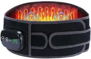Heating Pad for Back, Cordless Lower Back Massager with Heat, Electric Heating Pad Wrap for Period Cramps Lower Back Neck Shoulders, 3 Heating Levels & 3 Massage Modes, Birthday Gifts for Women Men Heating Pad for Back, Cordless Lower Back Massager with Heat, Electric Heating Pad Wrap for Period Cramps Lower Back Neck Shoulders, 3 Heating Levels & 3 Massage Modes, Birthday Gifts for Women Men