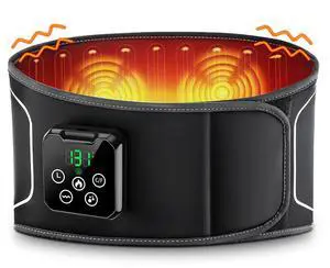 Heating Pad for Back with Auto-Inflatable Massager, 58 Cordless Lower Back Massager with 3 Vibration and 4 Heat, Portable Heated Pads for Back Pain Relief, Gifts for Women Men Family Heating Pad for Back with Auto-Inflatable Massager, 58 Cordless Lower Back Massager with 3 Vibration and 4 Heat, Portable Heated Pads for Back Pain Relief, Gifts for Women Men Family