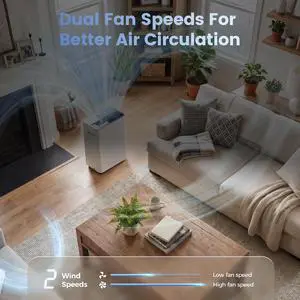 Dehumidifier, 30 Pint Dehumidifier for Home & Basement, Up to 2500 Sq.Ft, 4 in 1 with Dry Clothes Function, Automatic Defrost, 38dB Quiet Sleep Mode, Timer, Drain Hose, Smart Touch Dehumidifier, 30 Pint Dehumidifier for Home & Basement, Up to 2500 Sq.Ft, 4 in 1 with Dry Clothes Function, Automatic Defrost, 38dB Quiet Sleep Mode, Timer, Drain Hose, Smart Touch