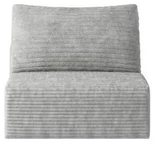 27.9" Modular Sectional Sofa, Comfy Corduroy Single Seater Sofa, Compression Cushions for Living Room, No Assembly Required (Grey) 27.9" Modular Sectional Sofa, Comfy Corduroy Single Seater Sofa, Compression Cushions for Living Room, No Assembly Required (Grey)