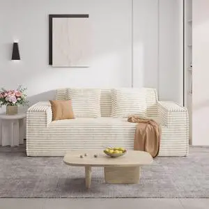 75'' Modern Loveseat Sofa, No Assembly Required Comfy Deep Seat Couches 1 pcs for Living Room, Bedroom, Apartment 75'' Modern Loveseat Sofa, No Assembly Required Comfy Deep Seat Couches 1 pcs for Living Room, Bedroom, Apartment