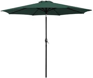 9 FT Patio Umbrella Outdoor Market Table Umbrella with Push Button Tilt, 8 Sturdy Ribs 9 FT Patio Umbrella Outdoor Market Table Umbrella with Push Button Tilt, 8 Sturdy Ribs