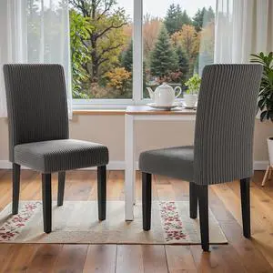 Ergonomic Dining Chairs Set of 2, Upholstered Fabric Dinning Room Chairs, Velvet Kitchen Chairs with Adjustable Wood Legs for Kitchen Living Room (Velvet Grey, 2) Ergonomic Dining Chairs Set of 2, Upholstered Fabric Dinning Room Chairs, Velvet Kitchen Chairs with Adjustable Wood Legs for Kitchen Living Room (Velvet Grey, 2)