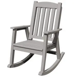 Outdoor Rocking Chairs, PP Material Patio Rocking Chairs All Weather Resistant, Heavy Duty Rockers with High Back for Patio Backyard Porch (Light Brown) Outdoor Rocking Chairs, PP Material Patio Rocking Chairs All Weather Resistant, Heavy Duty Rockers with High Back for Patio Backyard Porch (Light Brown)