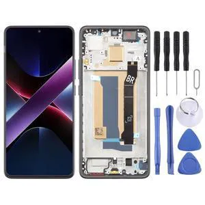 Cell Phone Replacement for Xiaomi Poco X7 Pro AMOLED LCD Screen Digitizer Full Assembly with Frame Spare Parts Cell Phone Replacement for Xiaomi Poco X7 Pro AMOLED LCD Screen Digitizer Full Assembly with Frame Spare Parts
