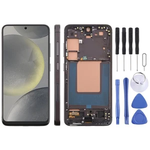 Cell Phone Replacement for Galaxy S24 5G SM-S921B TFT LCD Screen Digitizer Full Assembly with Frame, Not Supporting Fingerprint Identification Spare Parts Cell Phone Replacement for Galaxy S24 5G SM-S921B TFT LCD Screen Digitizer Full Assembly with Frame, Not Supporting Fingerprint Identification Spare Parts