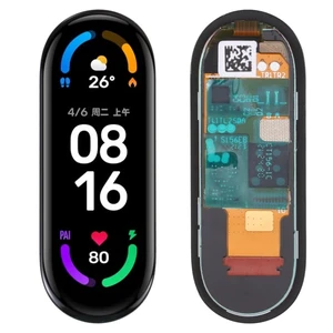 Smartwatch Replacement LCD Screen and Digitizer Full Assembly for Xiaomi Mi Band 6 Spare Parts Smartwatch Replacement LCD Screen and Digitizer Full Assembly for Xiaomi Mi Band 6 Spare Parts
