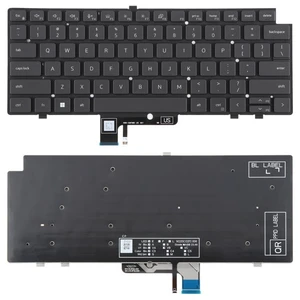 Laptop Replacement Parts US Version Backlit Laptop Keyboard for Dell Latitude 7340 7440 7640 Accessories Laptop Replacement Parts US Version Backlit Laptop Keyboard for Dell Latitude 7340 7440 7640 Accessories