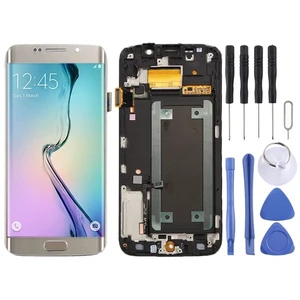 Cell Phone Replacement LCD Screen for Galaxy S6 Edge SM-G925F Digitizer Full Assembly with Frame Spare Parts Cell Phone Replacement LCD Screen for Galaxy S6 Edge SM-G925F Digitizer Full Assembly with Frame Spare Parts