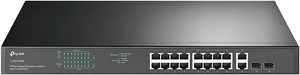 TL-SG1218MP, 16 Port Gigabit PoE Switch,16 PoE+ Ports 250W, w/ 2 Uplink Gigabit Ports + 2 Combo SFP Slots Plug & Play Sturdy Metal Rack- mountable TL-SG1218MP, 16 Port Gigabit PoE Switch,16 PoE+ Ports 250W, w/ 2 Uplink Gigabit Ports + 2 Combo SFP Slots Plug & Play Sturdy Metal Rack- mountable