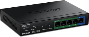 5-Port 2.5G PoE++ Switch, TPE-BG350,NDAA + TAA Compliant, 135W Power Budget, 95W Per Port, 25Gbps Switching Capacity, Ethernet Splitter, Lifetime Protection