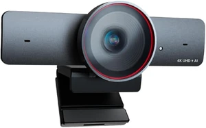 4K AI-Powered Conference Webcam with Microphones Speakers, Zoom Certified,Auto Framing, Presenter Tracking, 8x Digital Zoom, 1080p 60fps, 120° FOV, USB3.0, Privacy Cover, Microsoft Teams Compatible 4K AI-Powered Conference Webcam with Microphones Speakers, Zoom Certified,Auto Framing, Presenter Tracking, 8x Digital Zoom, 1080p 60fps, 120° FOV, USB3.0, Privacy Cover, Microsoft Teams Compatible