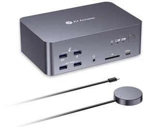 AV Access 8K KVM Switch 3 Monitors 2 Computers, KVM Docking Station,8K@60Hz, 4K@165Hz, 100W PD, 10Gbps USB Hub, 1GbE, Triple Monitor KVM for Laptop & Desktop PC, Ideal for Work & Gaming AV Access 8K KVM Switch 3 Monitors 2 Computers, KVM Docking Station,8K@60Hz, 4K@165Hz, 100W PD, 10Gbps USB Hub, 1GbE, Triple Monitor KVM for Laptop & Desktop PC, Ideal for Work & Gaming