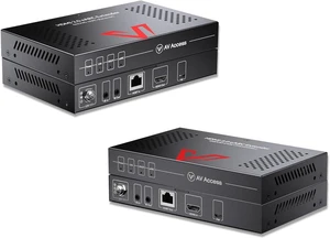 AV Access HDBaseT 4K@60Hz eARC HDMI Extender Over Cat6a/7, 131ft/40m 18Gbps,4:4:4, Dolby Atmos, ARC/eARC Audio Return, HDR10+, Dolby Vision, Bi-Directional IR&POC, CEC, HDCP2.3, for TV Soundbar AVR AV Access HDBaseT 4K@60Hz eARC HDMI Extender Over Cat6a/7, 131ft/40m 18Gbps,4:4:4, Dolby Atmos, ARC/eARC Audio Return, HDR10+, Dolby Vision, Bi-Directional IR&POC, CEC, HDCP2.3, for TV Soundbar AVR
