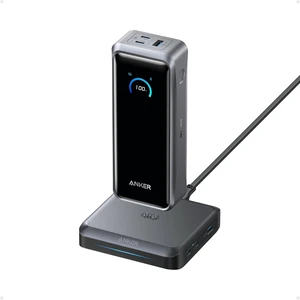 Prime Power Bank, 26,250mAh 300W with Fast Charging Base,Powers Up to 6 Devices, Two-Way Charging, Flight-Safe, App Control, Ideal for Creators, MacBook, iPhone 17 Series, and More Prime Power Bank, 26,250mAh 300W with Fast Charging Base,Powers Up to 6 Devices, Two-Way Charging, Flight-Safe, App Control, Ideal for Creators, MacBook, iPhone 17 Series, and More