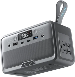 Portable Power Station100W, 89.6Wh LiFePO4 Solar Power Bank,200W Peak, Small Battery Generator with AC Outlet, 45W PD Fast Charging for Laptop, Camping & Home Backup, 2.54 lbs, Quiet Portable Power Station100W, 89.6Wh LiFePO4 Solar Power Bank,200W Peak, Small Battery Generator with AC Outlet, 45W PD Fast Charging for Laptop, Camping & Home Backup, 2.54 lbs, Quiet