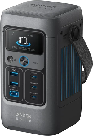 SOLIX C200 DC Portable Power Station, 192Wh, 200W, Outdoor Camping,192Wh LiFePO4 Battery, 200W Solar Generator for UPS, Outdoor, Travel, and Emergency Use (No Wall Charger Included) SOLIX C200 DC Portable Power Station, 192Wh, 200W, Outdoor Camping,192Wh LiFePO4 Battery, 200W Solar Generator for UPS, Outdoor, Travel, and Emergency Use (No Wall Charger Included)