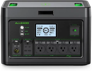 2400W Portable Power Station 1843.2Wh Solar Generator For Home Battery,Home Battery Backup, LiFePO4 Battery Supply with 12 Outlets(2400W AC Outlets), USB-C PD100W,2Hrs Fast Charge, RV Travel 2400W Portable Power Station 1843.2Wh Solar Generator For Home Battery,Home Battery Backup, LiFePO4 Battery Supply with 12 Outlets(2400W AC Outlets), USB-C PD100W,2Hrs Fast Charge, RV Travel