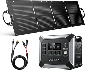 2048Wh Solar Generator with 100W Foldable Solar Panel, LiFePO4 Battery Backup 2400W AC (4800W Surge) Portable Power Station, Fast Charging for Home Backup, Camping, RV & Power Outage 2048Wh Solar Generator with 100W Foldable Solar Panel, LiFePO4 Battery Backup 2400W AC (4800W Surge) Portable Power Station, Fast Charging for Home Backup, Camping, RV & Power Outage