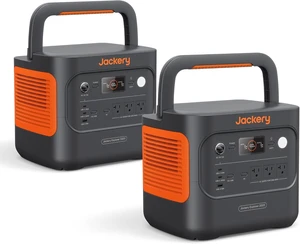 Explorer 2000 v2 Power Station (2-Pack), 2042Wh, 2200W AC Output,LiFePO4 Battery, 20ms UPS, USB-C PD 100W Fast Charging, Solar Generator for Power Outages, Emergencies, Camping Explorer 2000 v2 Power Station (2-Pack), 2042Wh, 2200W AC Output,LiFePO4 Battery, 20ms UPS, USB-C PD 100W Fast Charging, Solar Generator for Power Outages, Emergencies, Camping