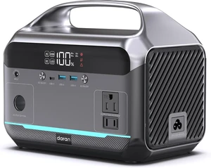 Portable Power Station 600W, 288Wh Solar Generator LiFePO4 Battery Backup, Power Bank with AC Outlet 110V, PD 100W Output Fast Charging for Home Use, Emergency, RV & Camping Essentials (1200W Surge) Portable Power Station 600W, 288Wh Solar Generator LiFePO4 Battery Backup, Power Bank with AC Outlet 110V, PD 100W Output Fast Charging for Home Use, Emergency, RV & Camping Essentials (1200W Surge)