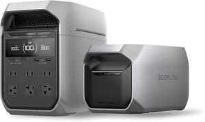 Portable Power Station DELTA 3 Plus 1024Wh with Extra Battery,Expand Capacity from 1024Wh to 2048Wh, 1800W AC/140W USB-C Output, Solar Generator for Emergency, Home Backup, Camping Portable Power Station DELTA 3 Plus 1024Wh with Extra Battery,Expand Capacity from 1024Wh to 2048Wh, 1800W AC/140W USB-C Output, Solar Generator for Emergency, Home Backup, Camping